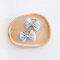 Girl Hair Tie Princess Bow Pair (GPT9161)